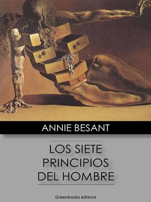 cover image of Los siete principios del hombre